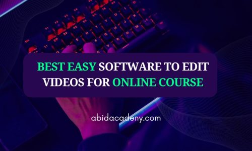 The Best Video Editing Software for Online Courses in 2023